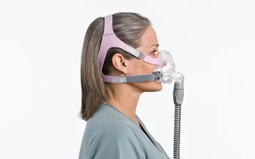 ResMed Quattro FX For Her Full Face Mask with Headgear