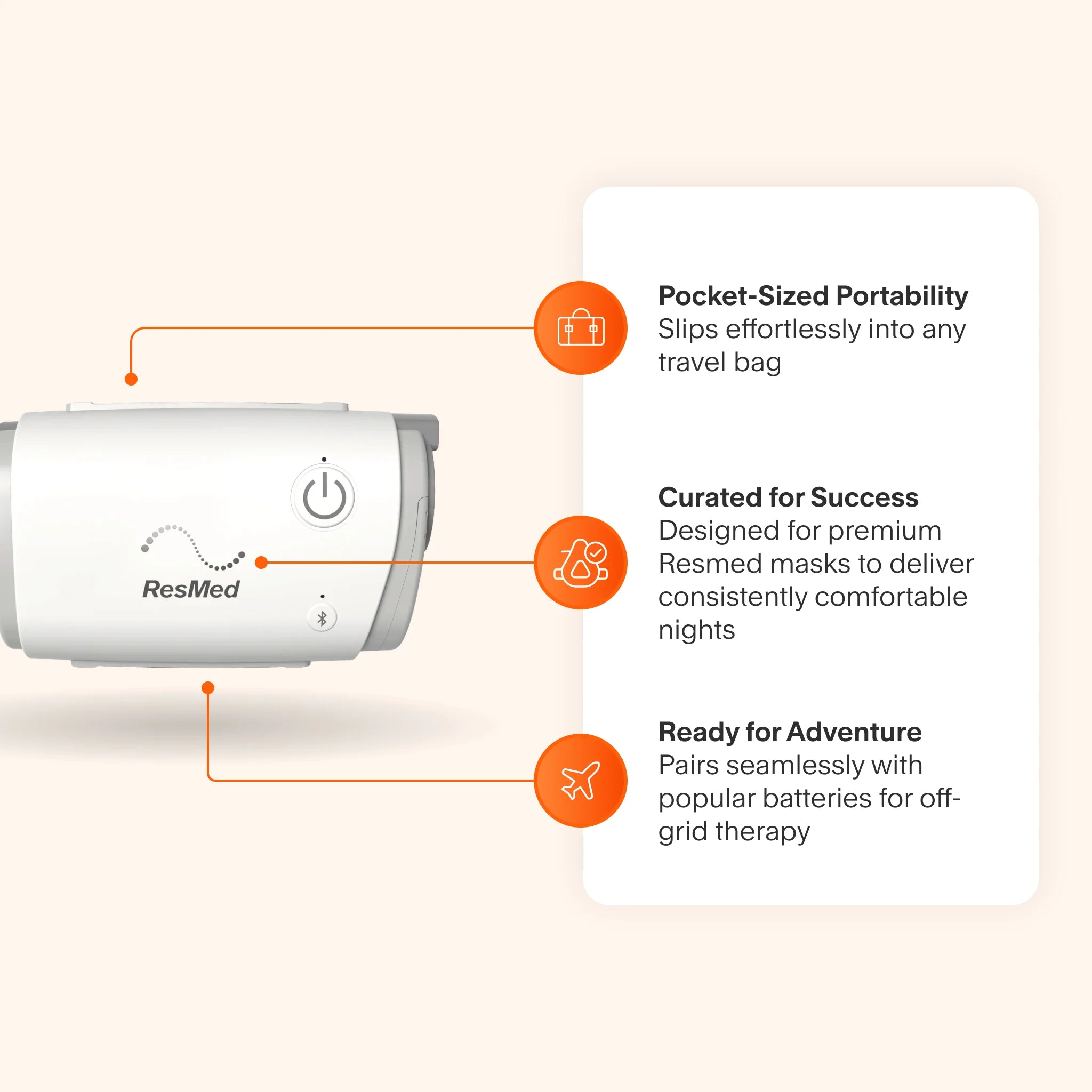 AirMini with AirFit F30 Full Face Mask Bundle