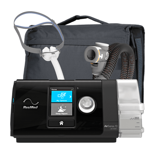 ResMed AirSense 10 AutoSet with P10 Nasal Pillow Mask Bundle