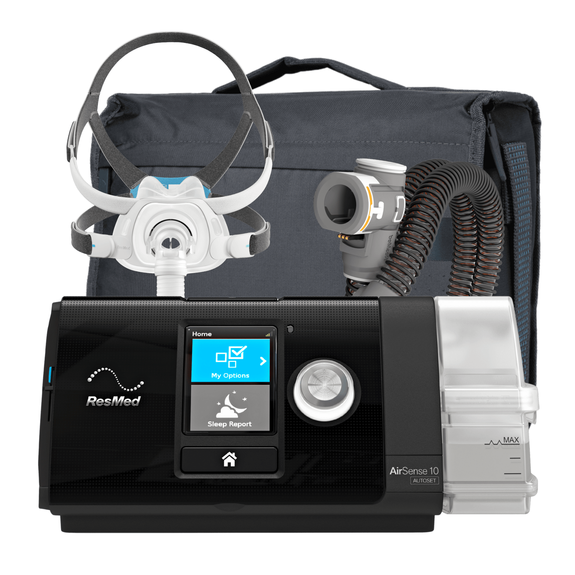 ResMed AirSense 10 with AirFit F40