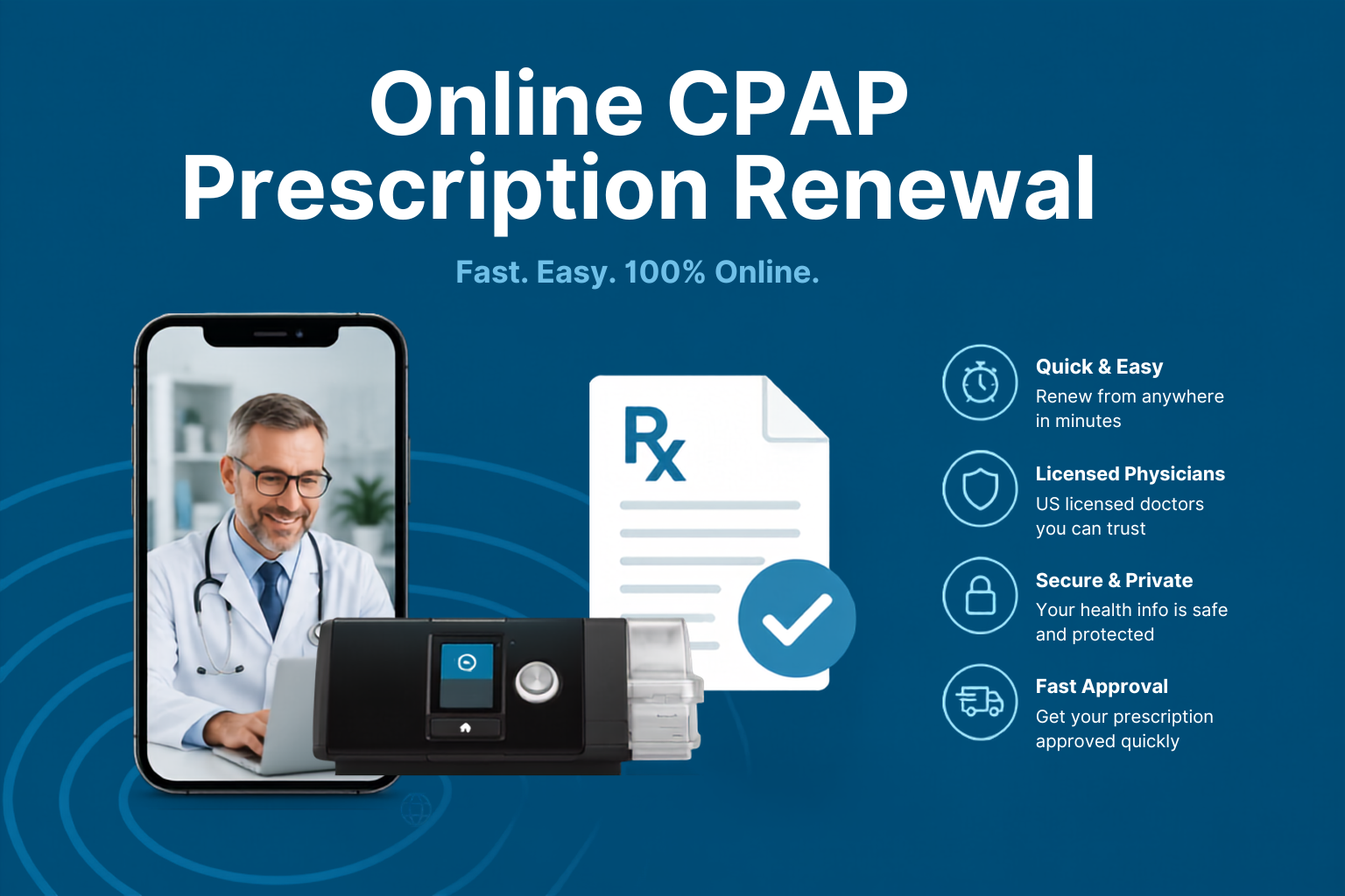 Online CPAP Prescription Renewal