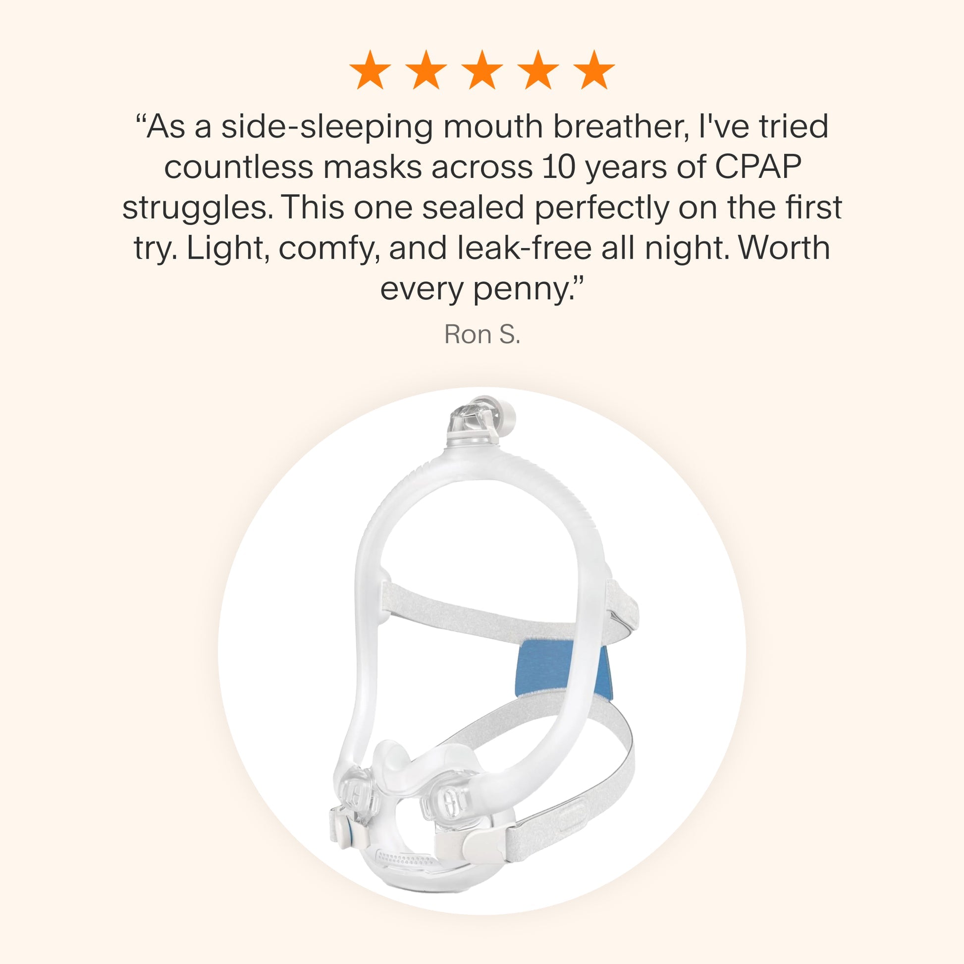 ResMed AirFit F30i Full Face CPAP Mask