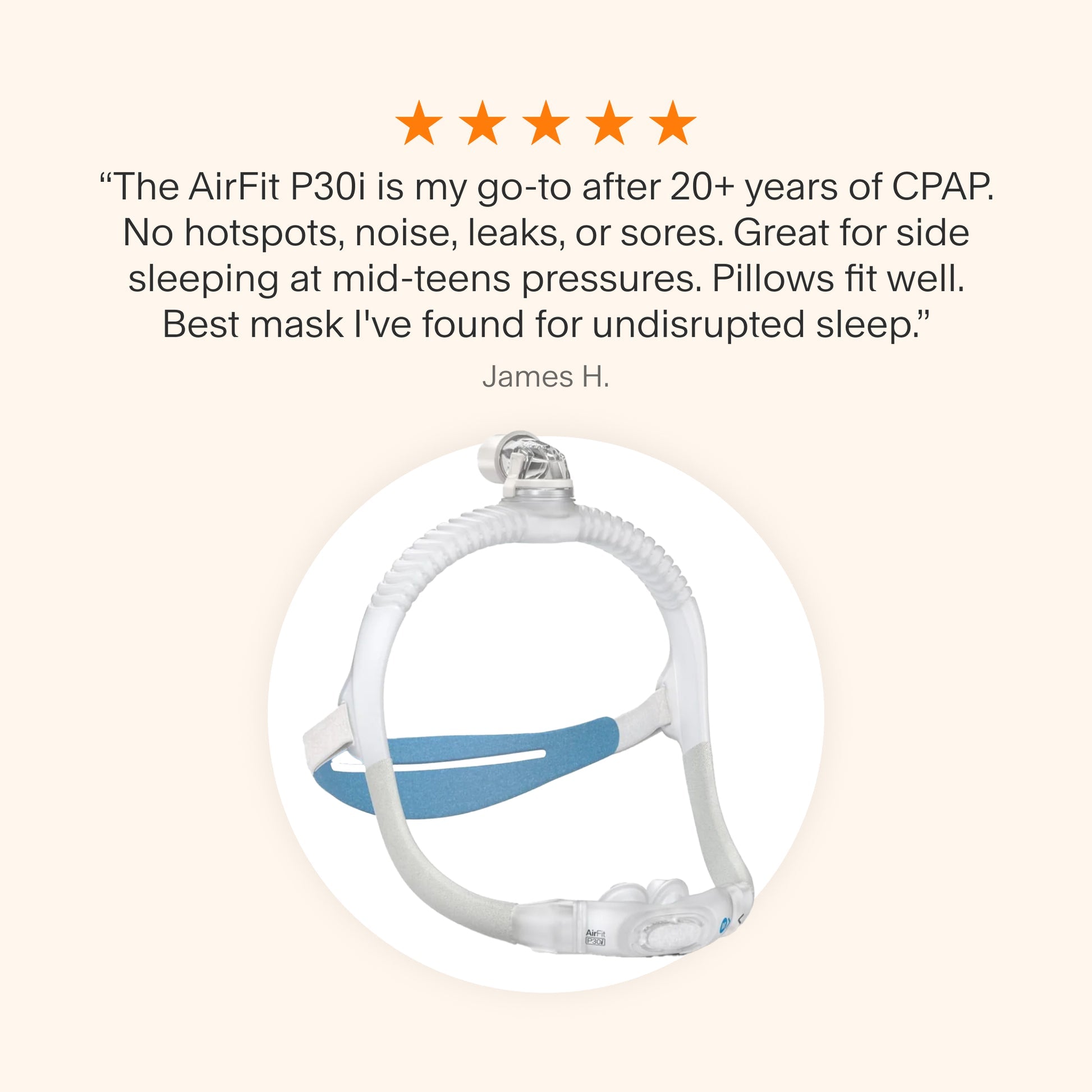 AirFit P30i Nasal Pillow CPAP Mask
