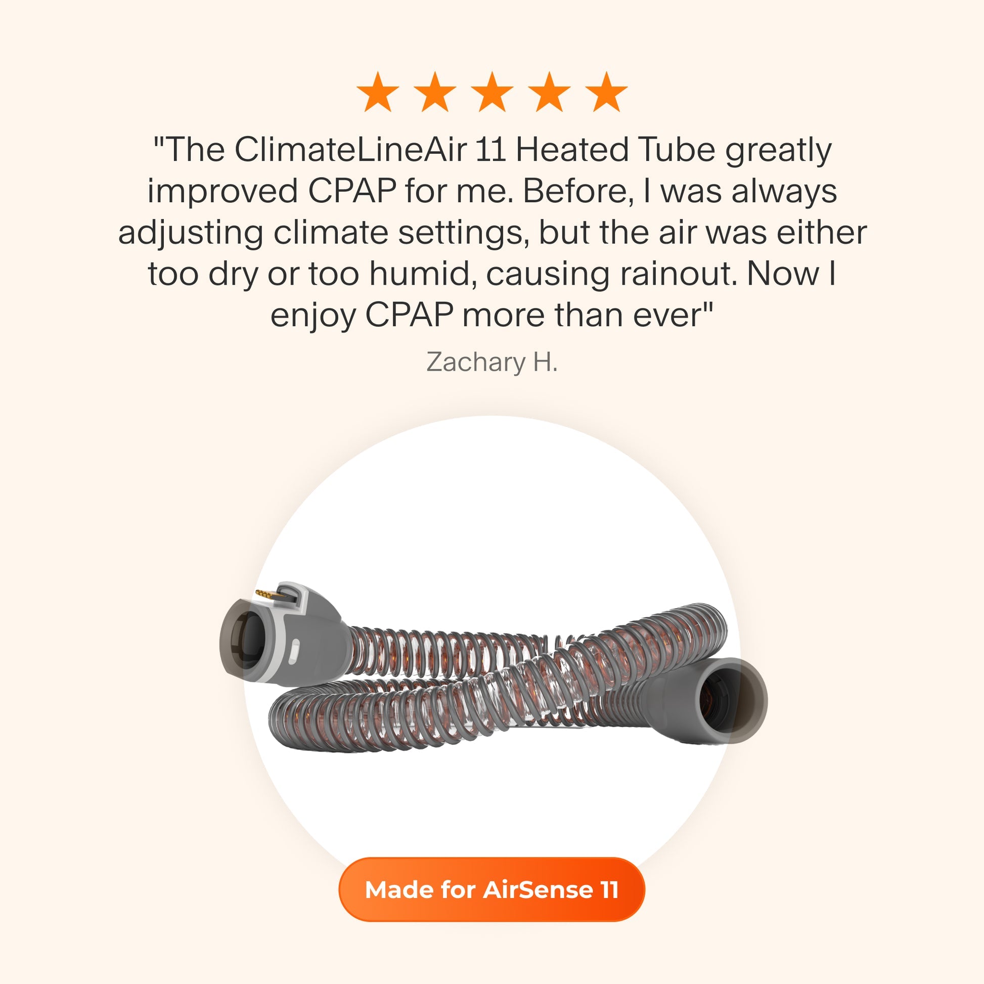 ResMed ClimateLineAir Heated Tubing