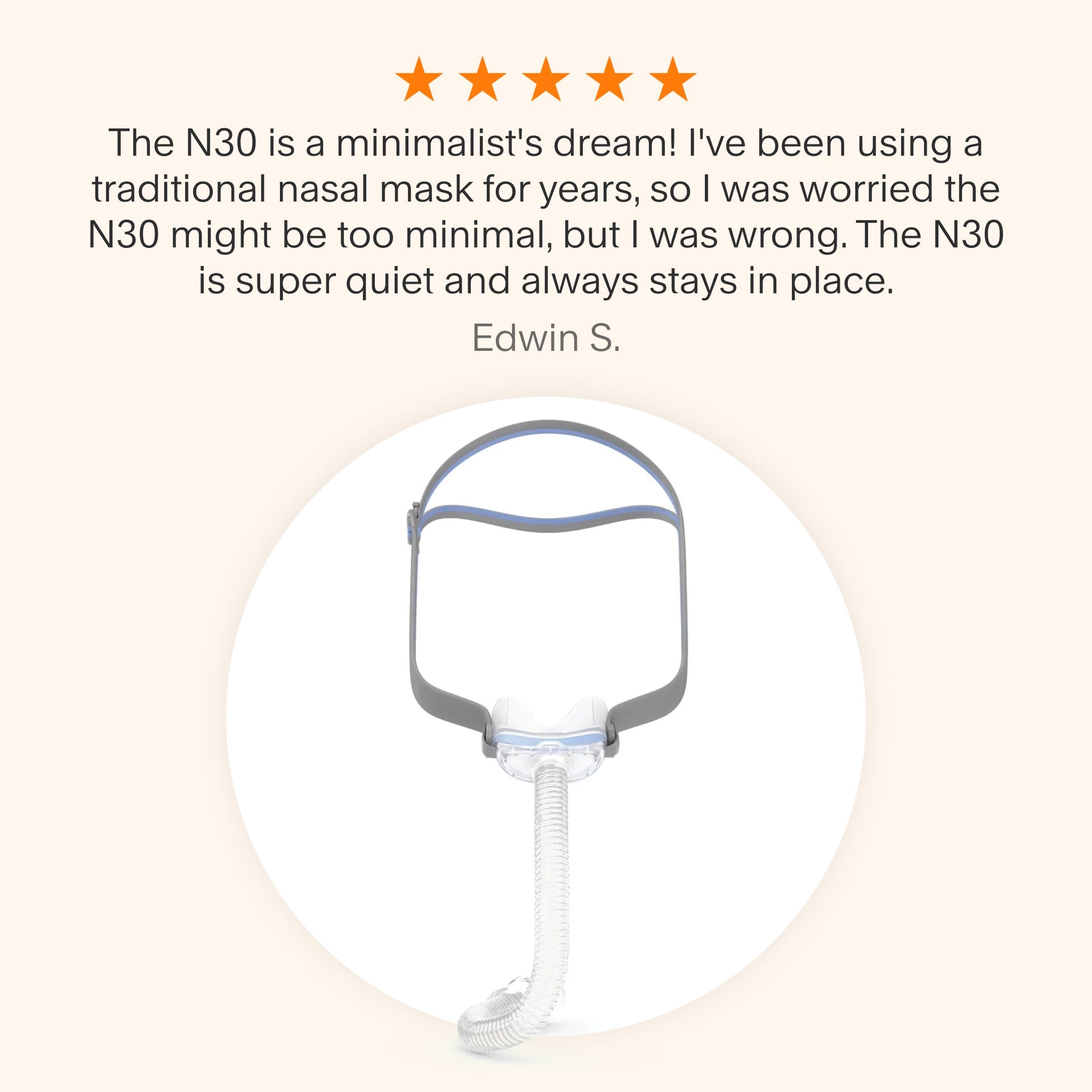 AirFit N30 Nasal CPAP Mask