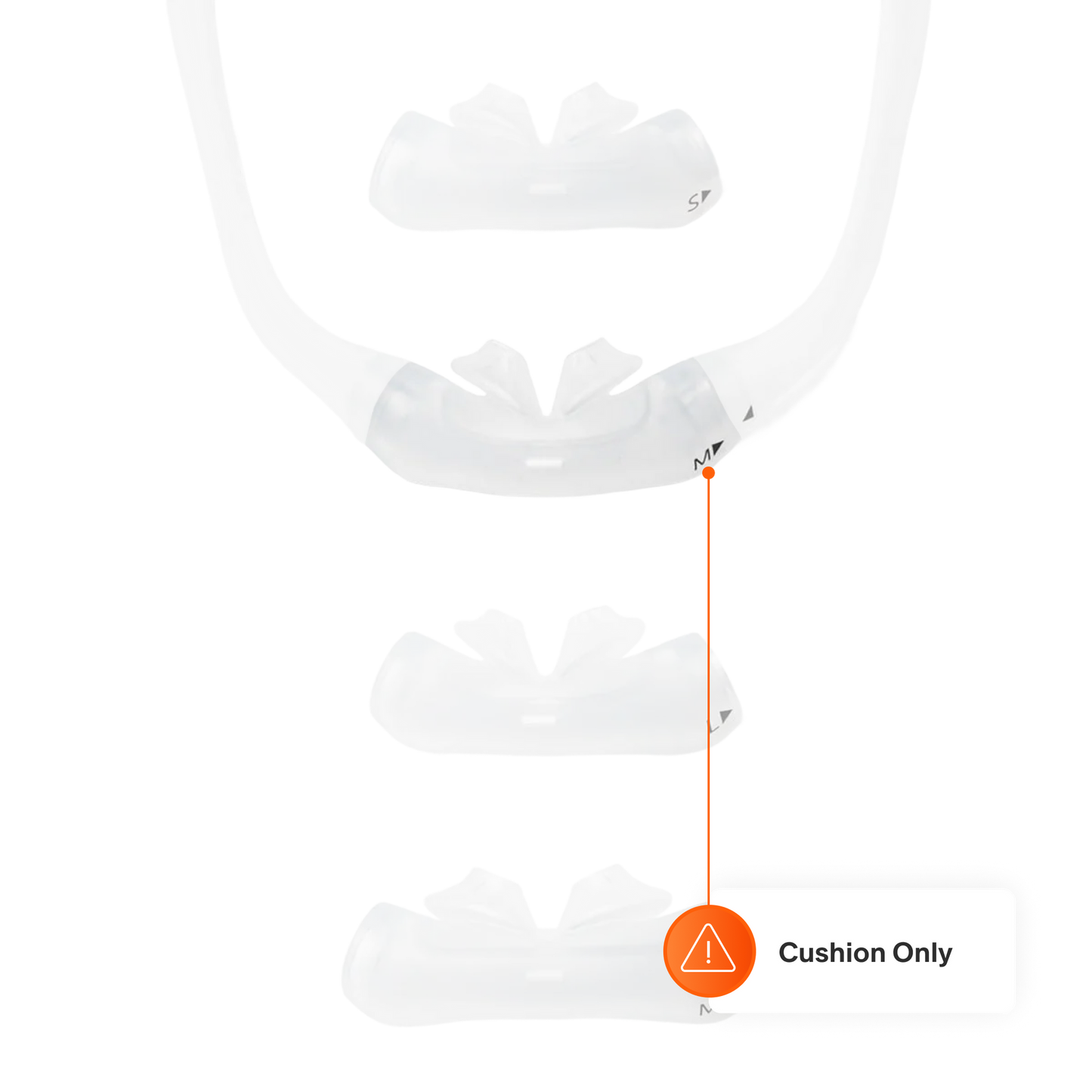 Philips Respironics Replacement DreamWear Silicone Nasal Pillow