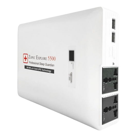 Zopec Explore 5500 CPAP Backup Battery with Online UPS