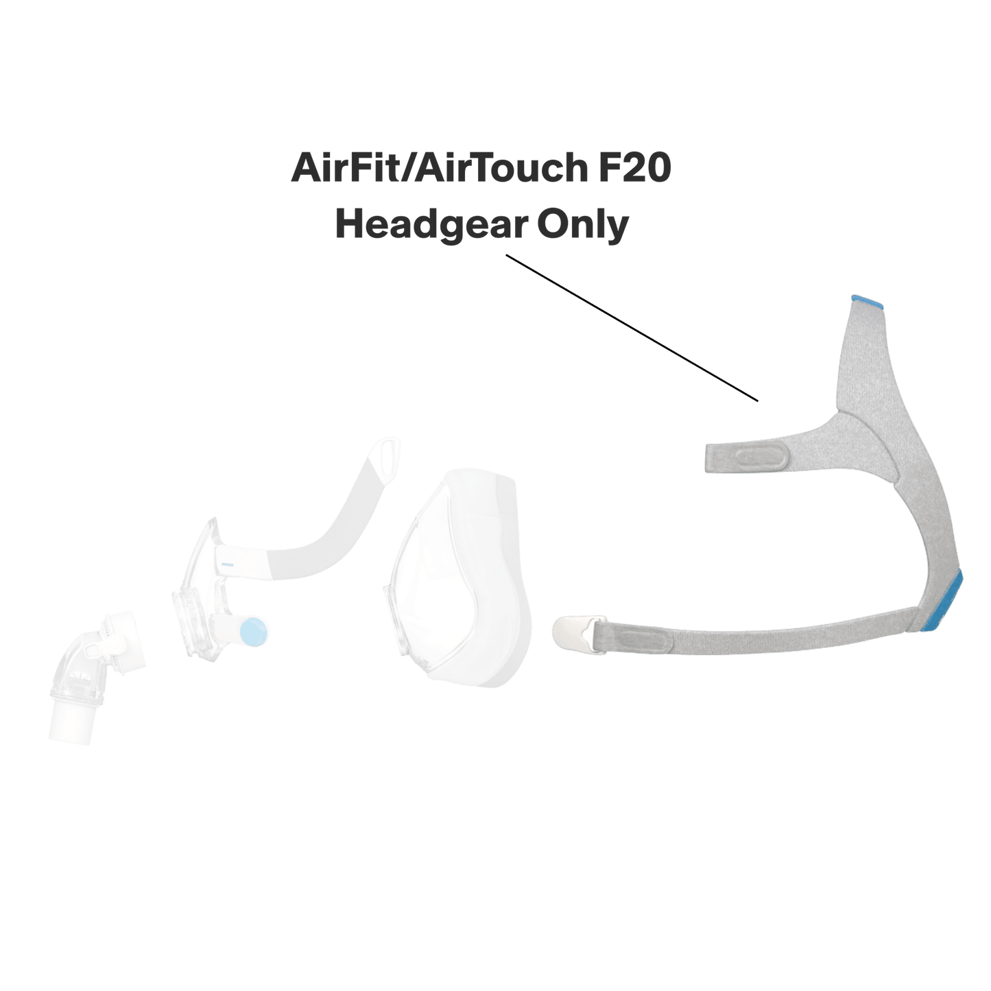 ResMed AirFit F20 Headgear