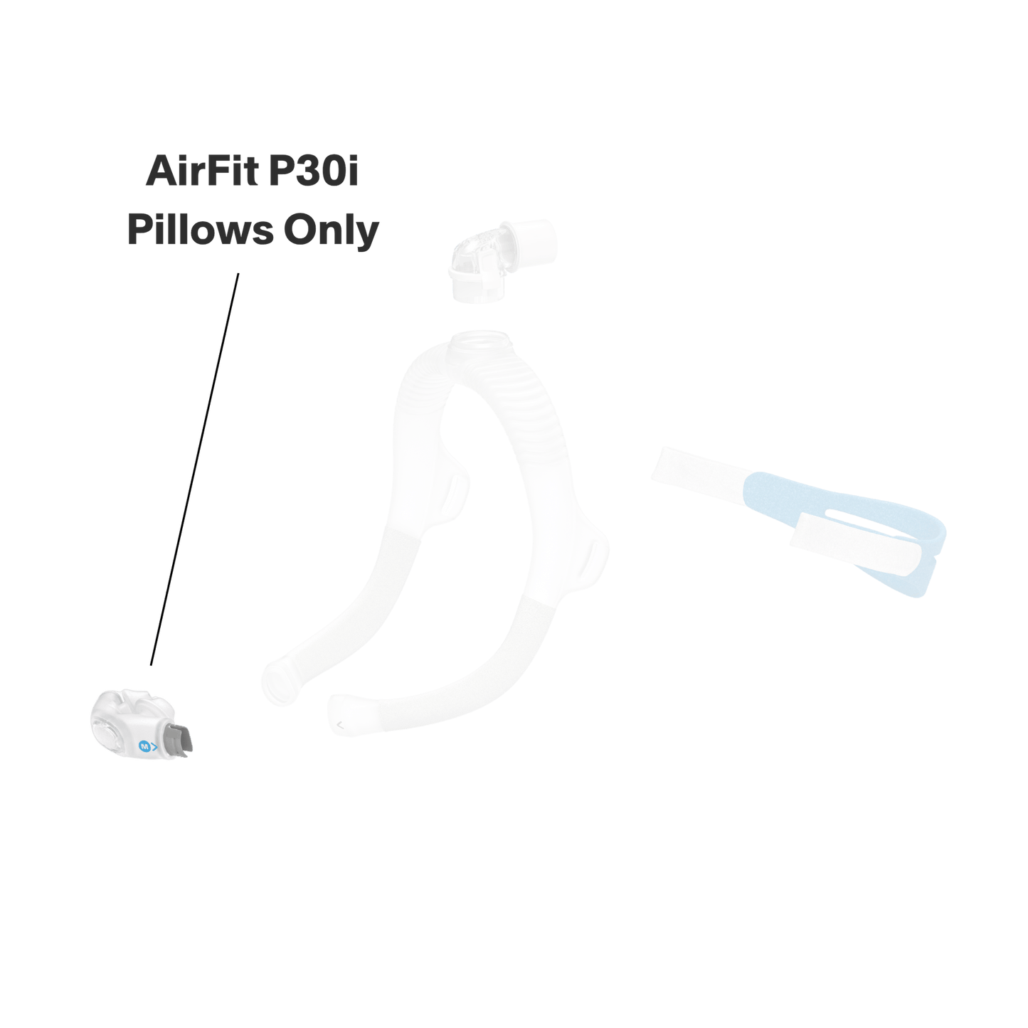 ResMed Nasal Pillows for AirFit P30i Nasal Pillow Mask