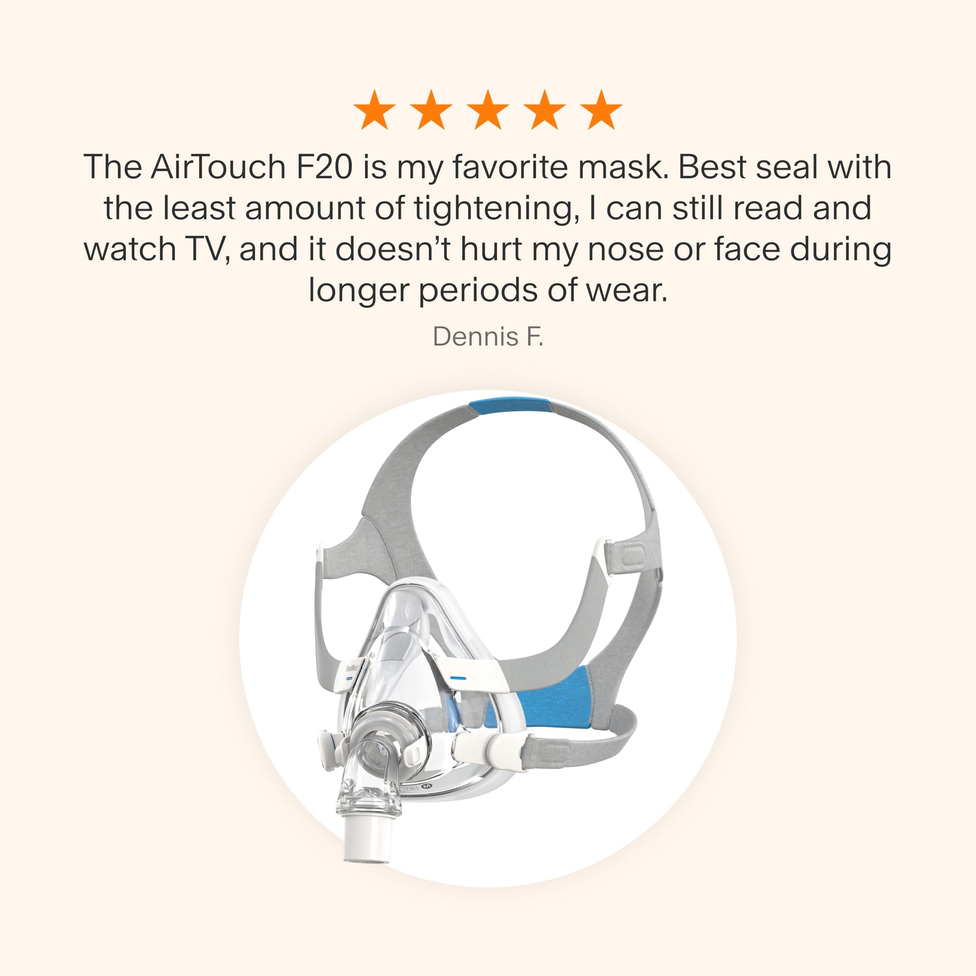 AirTouch F20 Full Face CPAP Mask