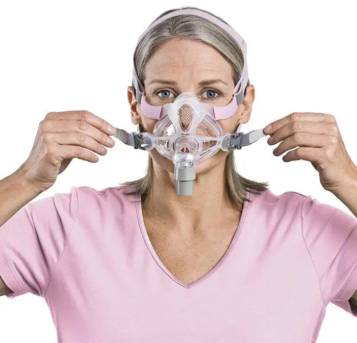 ResMed Quattro FX For Her Full Face Mask with Headgear