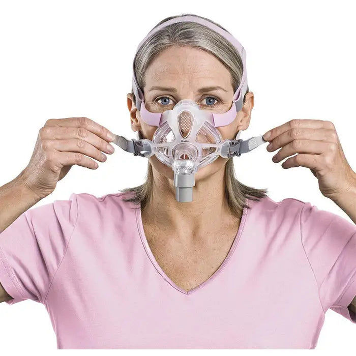 ResMed Quattro FX For Her Full Face Mask with Headgear