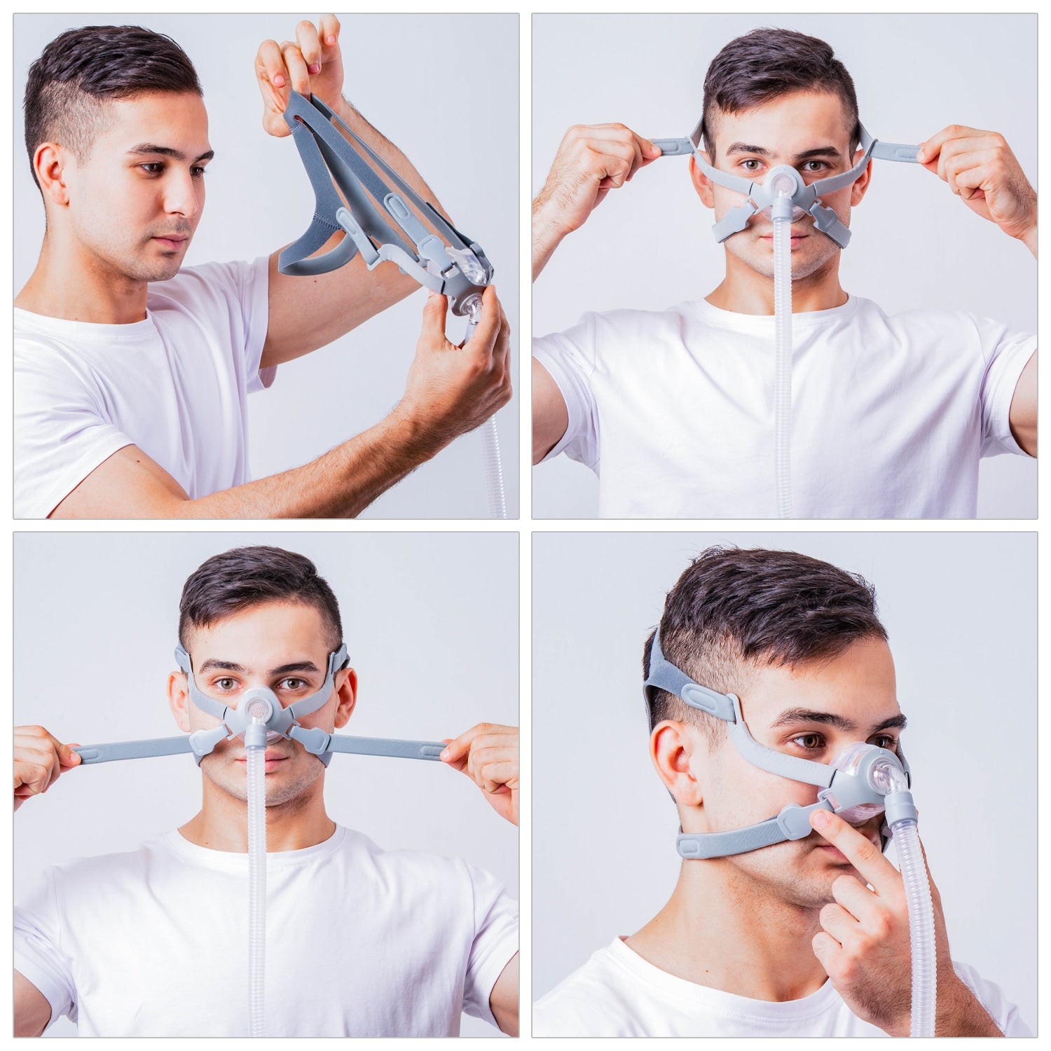 React Health Siesta Nasal CPAP Mask with Headgear
