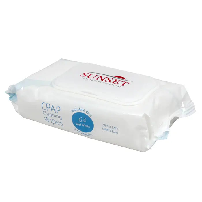 Sunset All-Natural CPAP Mask Wipes