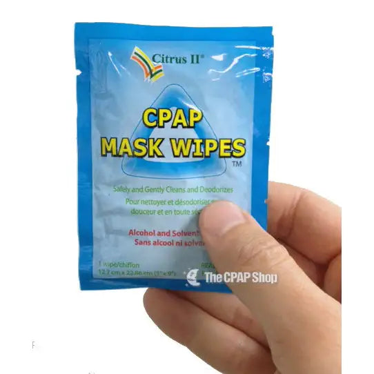 Travel Citrus II CPAP Mask Wipes