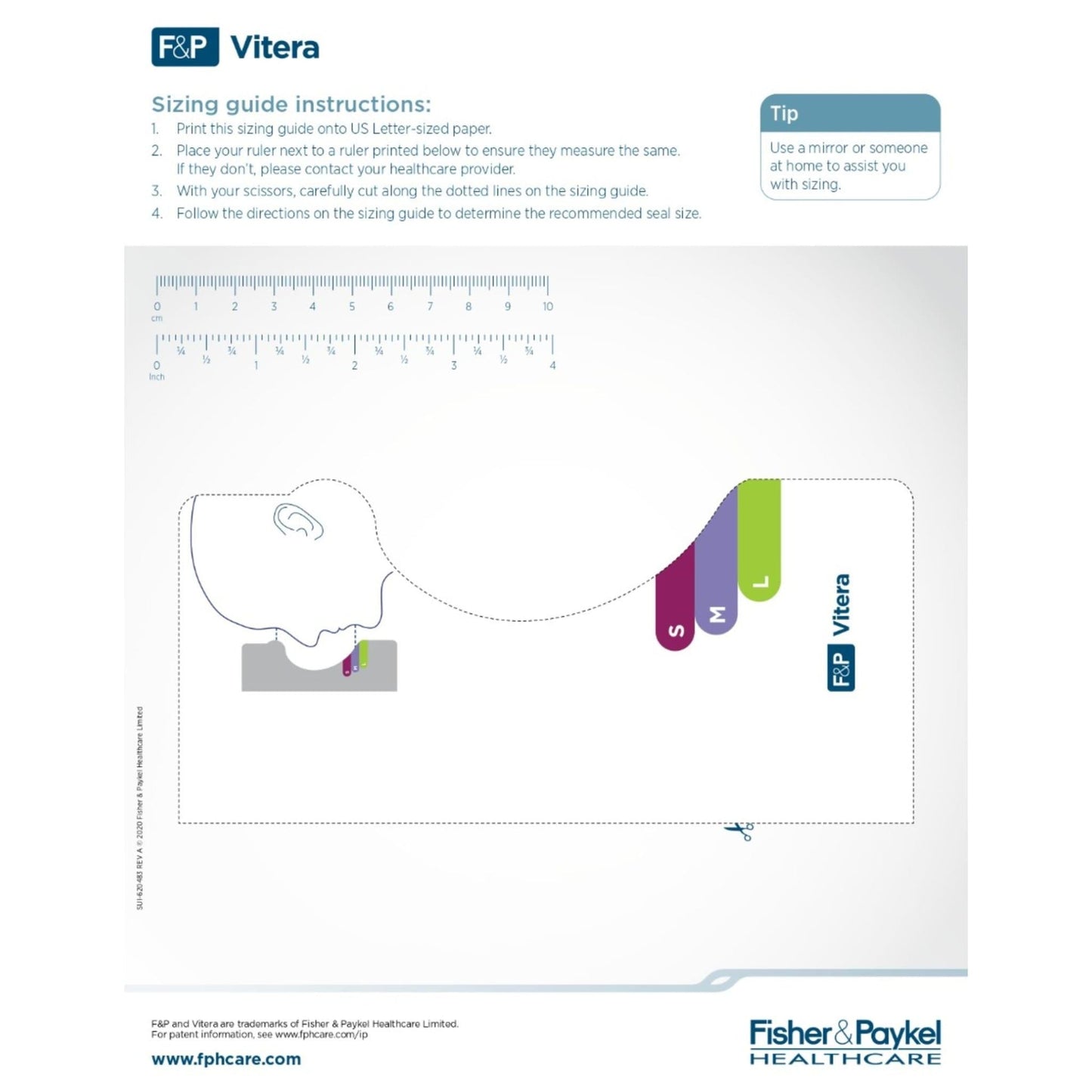 Fisher & Paykel Vitera Full Face Mask