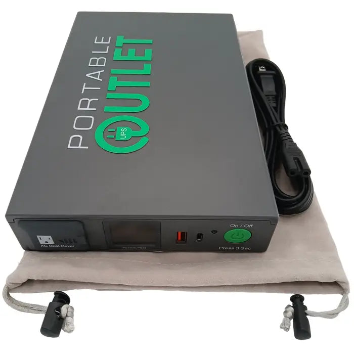 Portable Outlet Uninterruptible Power Supply and CPAP Battery