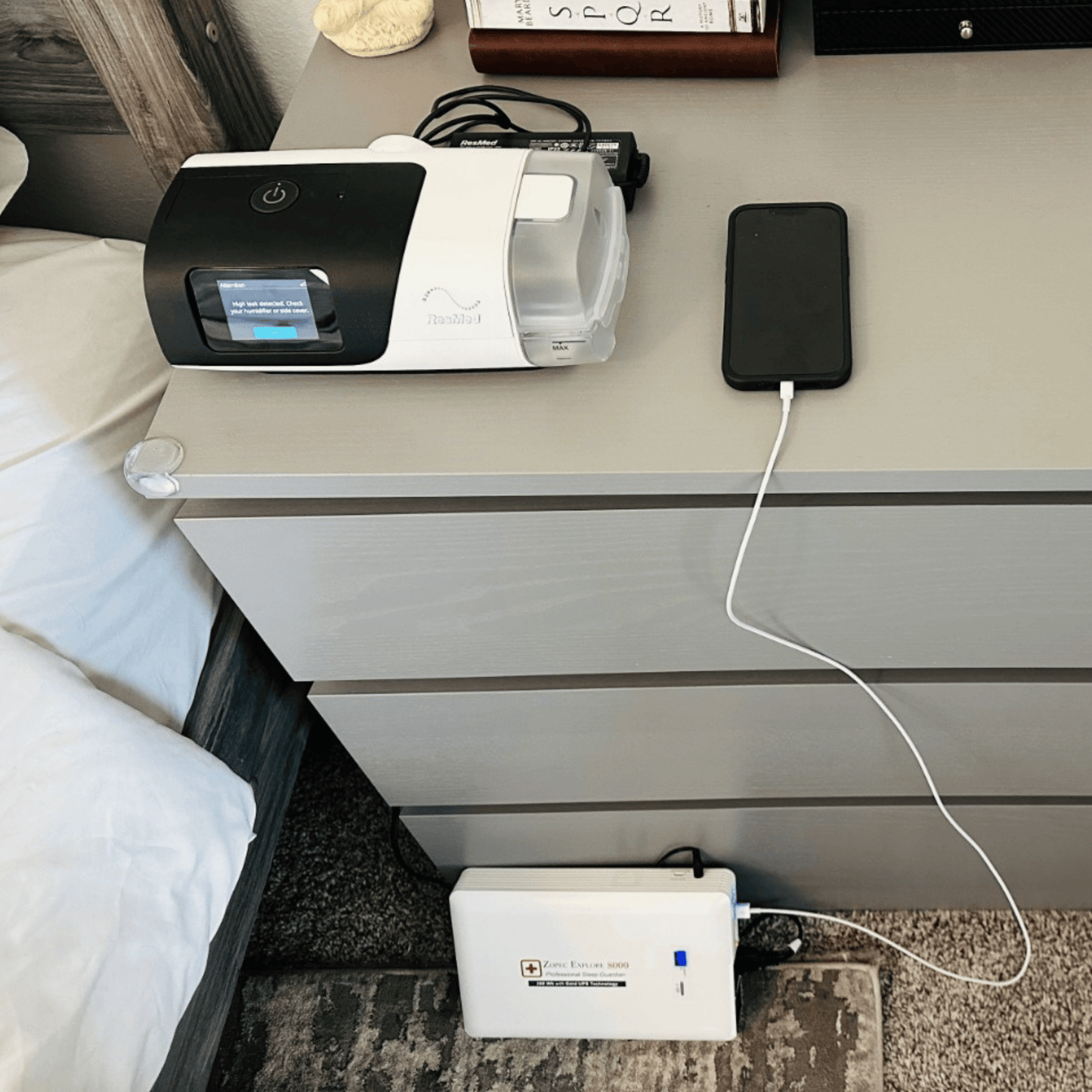 Zopec Explore 5700 CPAP Backup Battery with Online UPS